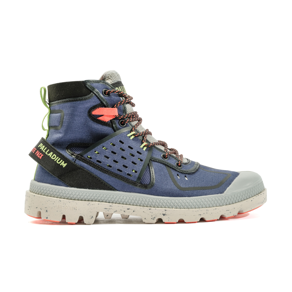 Palladium Pampa Lite 藍色 尼龍 防水 輕量 休閒鞋 男女款 NO.B1469【新竹皇家 】 歷史價格詳細信息
