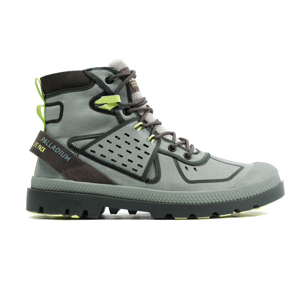 PALLADIUM PAMPA LITE+ PACK輕量纖維尼龍靴-中性-黑 歷史價格詳細信息