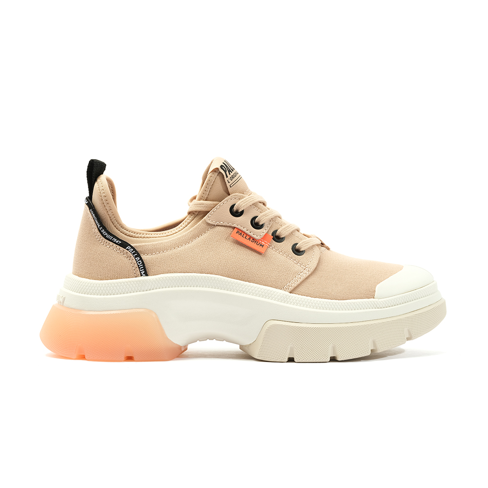 Palladium PALLAWAVE LACE IT 白黃 波浪底 拼接 厚底 女款 J1527【97998-724】 歷史價格詳細信息