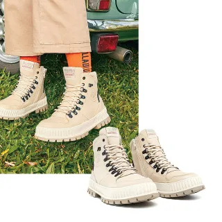 Palladium Pallashock 白色 帆布 側拉鍊 增高5CM 休閒鞋 女款 NO.B1622【新竹皇家】 歷史價格詳細信息