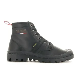 Palladium PALLABROUSSE 黑色 皮革 防水靴 男女款 B3344【新竹皇家 77982-001】 歷史價格詳細信息