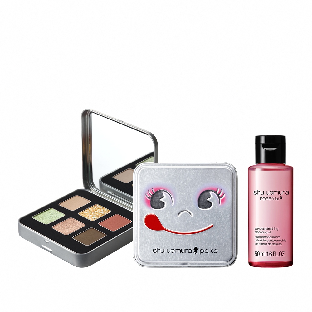shu uemura 植村秀 x peko 限量聯名彩妝 #55零刷痕粉底刷+輕粉底+定妝噴霧｜官方旗艦店 歷史價格詳細信息