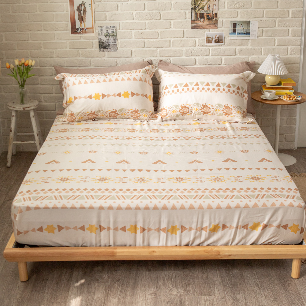 【翔仔居家】60支天絲 床包+枕套-2件組-樂章(單人) 歷史價格詳細信息