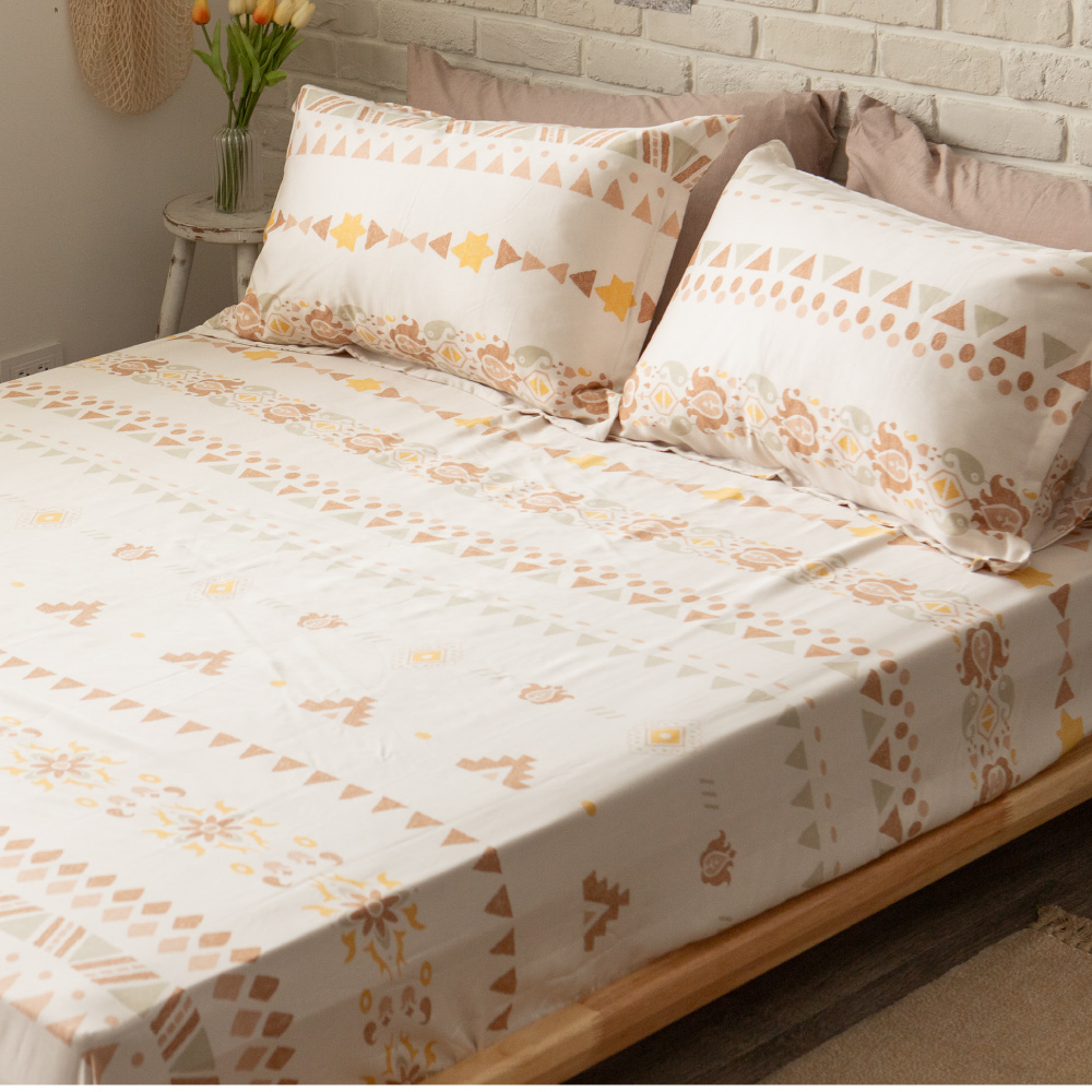 【翔仔居家】60支天絲 床包+枕套-2件組-樂章(單人) 歷史價格詳細信息