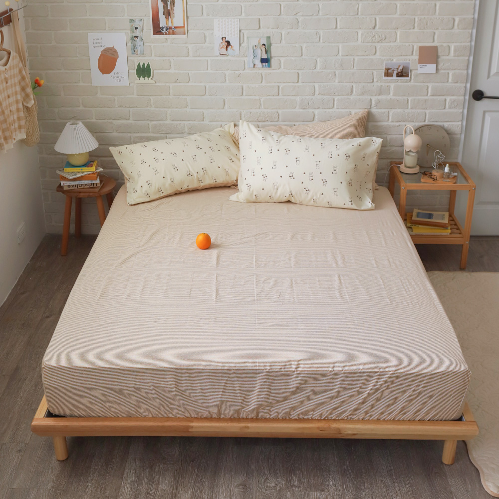 翔仔居家 100%精梳純棉 床包+枕套【小實】ikea風格 純棉 床包 枕套 台灣製 歷史價格詳細信息