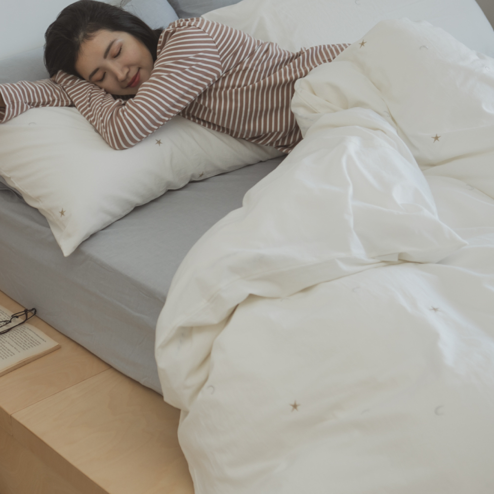 翔仔居家 純棉 刺繡色織水洗棉被套【珍珠白-仙人掌】單人、雙人尺寸 刺繡色織水洗棉 長絨棉系列 歷史價格詳細信息