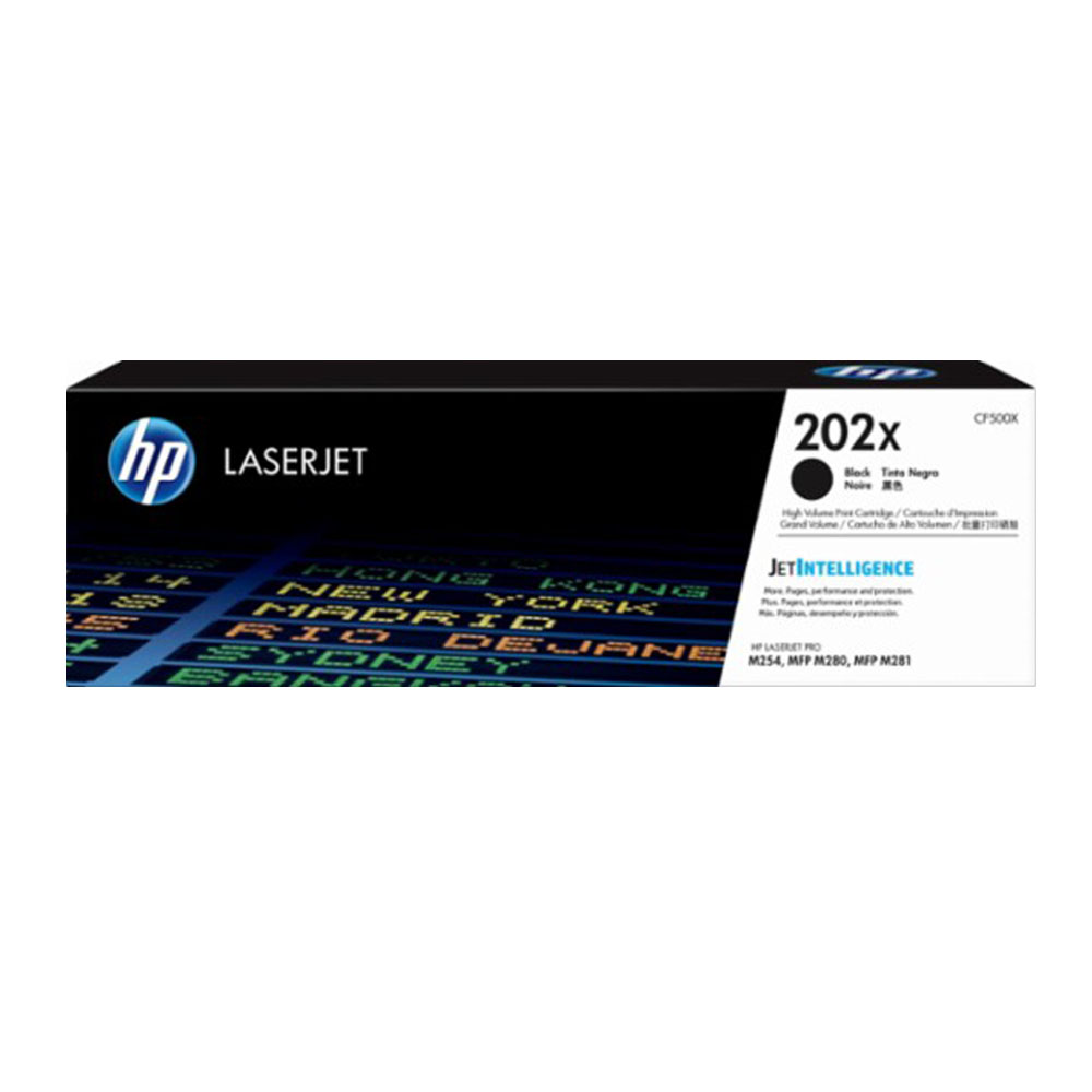 HP原廠碳粉匣 黑色 高容量 CF500X/202X /適用 HP Color LaserJet Pro M254dw/M281fdw 歷史價格詳細信息