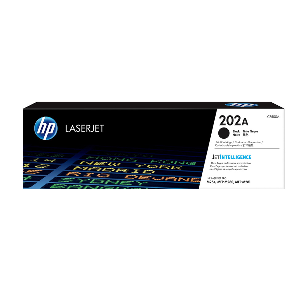 HP 202A 原廠黑色碳粉匣 (CF500A)適用機型：HP 254/280/281 歷史價格詳細信息