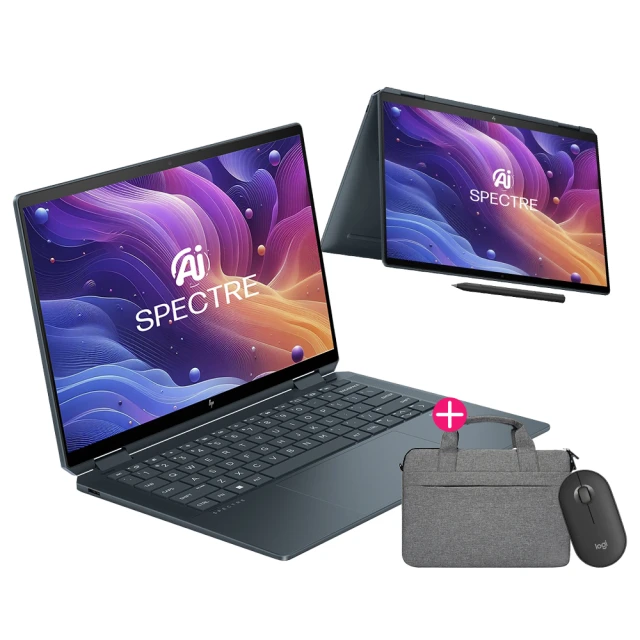 HP 惠普 Spectre x360 14旗艦文書筆電13代I7/32G/1T/3K OLED 藍 EVO 歷史價格詳細信息