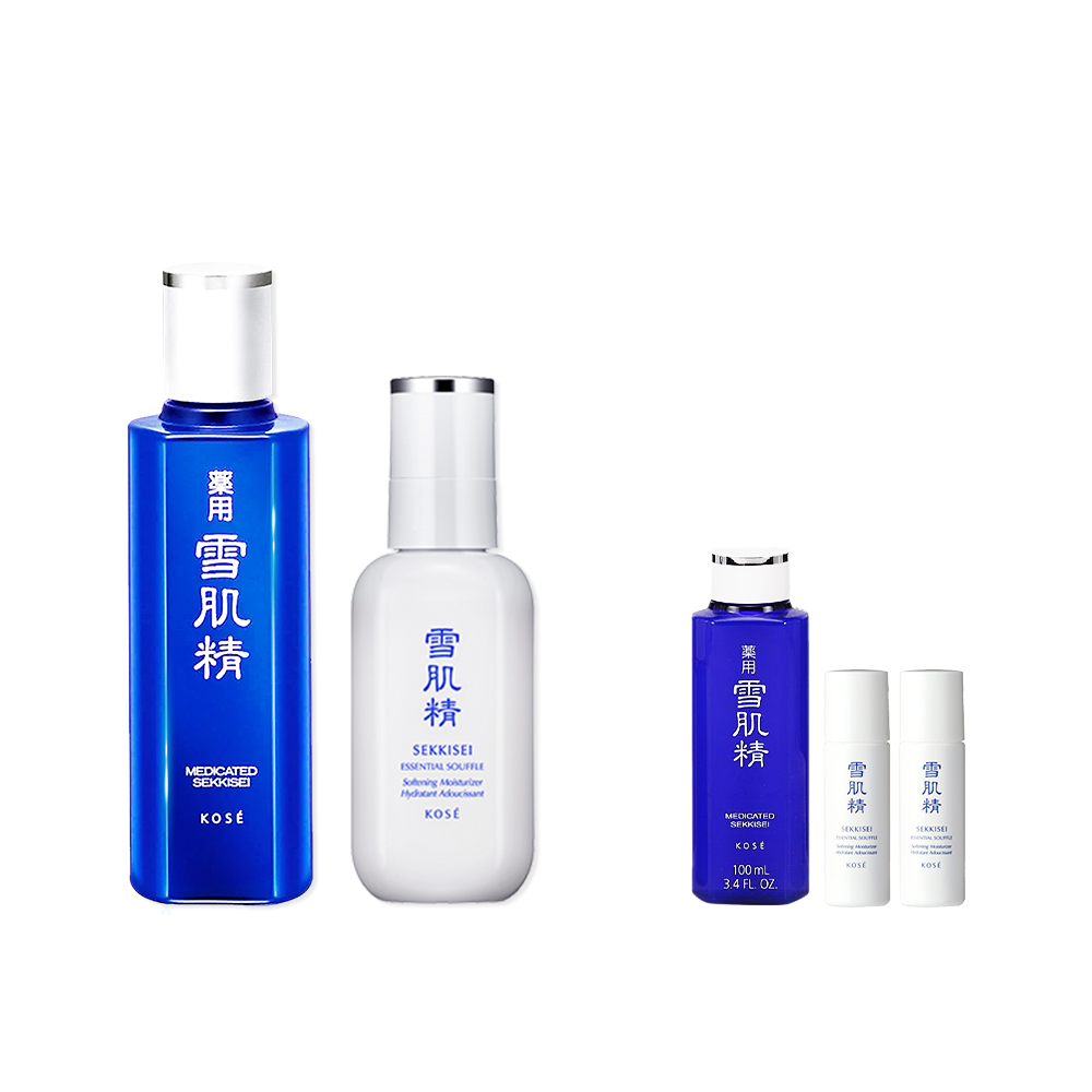 【KOSE 高絲】雪肌精豪華禮盒(雪肌精 500ML*2 送 雪肌精100ml*2+乳液70ml*2) 歷史價格詳細信息