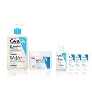 【CeraVe適樂膚】角質代謝嫩膚3件組★長效清爽保濕乳+水楊酸煥膚淨嫩潔膚露x2_B 歷史價格詳細信息