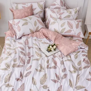 【戀家小舖】40支100%天絲枕套兩用被床包四件組-雙人(新蘭夢境) 歷史價格詳細信息