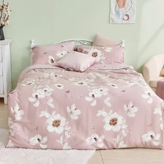 【戀家小舖】40支100%天絲枕套兩用被床包四件組-雙人(新蘭夢境) 歷史價格詳細信息