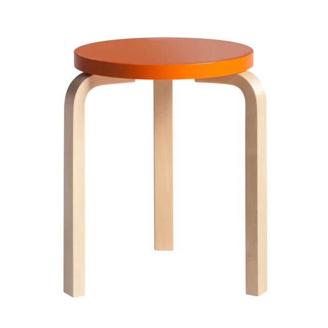 【北歐櫥窗】Artek Stool 60 三腳圓凳(澄橘) 價格比較,價格查詢,歷史價格詳細信息