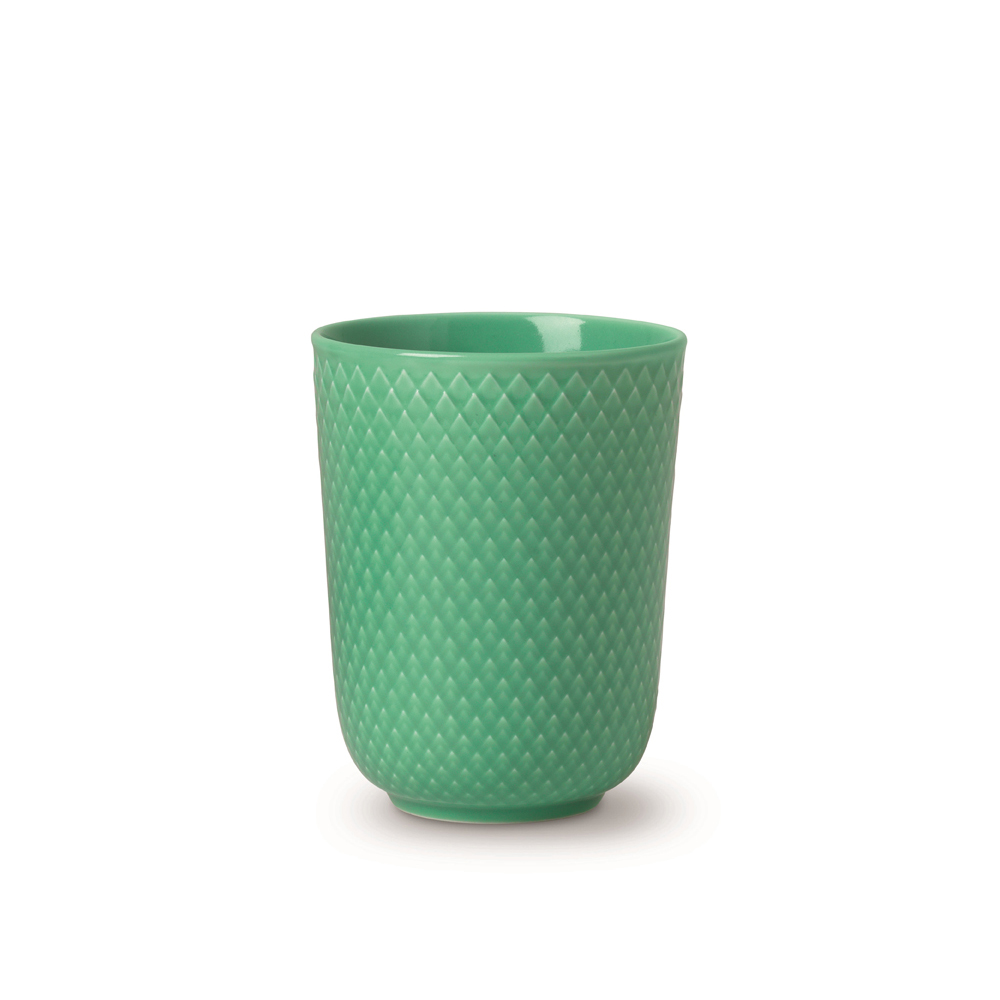 【北歐櫥窗】Lyngby Porcelain Rhombe 菱紋 瓷杯(330ml、松綠) 歷史價格詳細信息