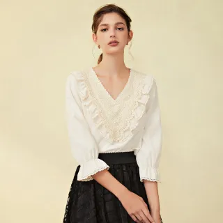 【OUWEY 歐薇】唯美壓褶拼接不規則網紗裙(兩色；S-L；3222072229) 歷史價格詳細信息