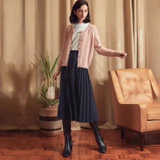 【OUWEY 歐薇】輕柔甜姐光澤感造型領上衣3213071001(粉) 歷史價格詳細信息