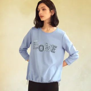 【OUWEY 歐薇】俏皮立體造型別針條紋排釦純棉上衣(藍色；S-L；3223131503) 歷史價格詳細信息
