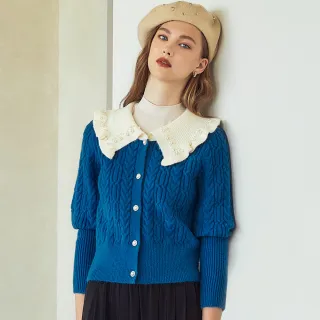 【OUWEY 歐薇】時髦運動風品牌印花短版排釦上衣(深藍色；S-L；3232161422) 歷史價格詳細信息