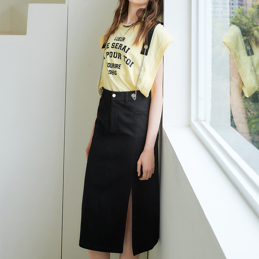 【OUWEY 歐薇】開衩工裝感腰帶大圓裙(綠色；S-L；3233322205) 歷史價格詳細信息