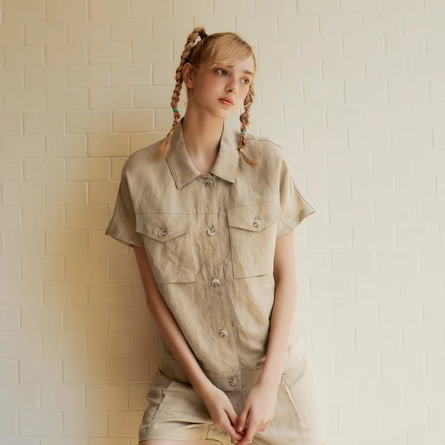 卡其色亞麻棉麻高腰窄版闊腿褲女夏季直筒寬鬆顯瘦拖地休閒長褲子 歷史價格詳細信息