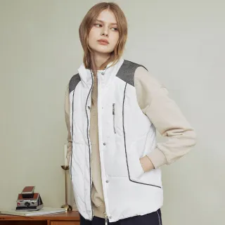 【OUWEY 歐薇】休閒高質感條紋造型無袖針織上衣(白色；S-L；3232195002) 歷史價格詳細信息