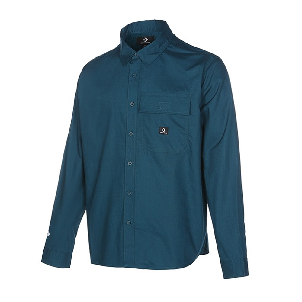 CONVERSE 長袖上衣 WOVEN SHIRT 女 10024551-A01 紫白條紋 歷史價格詳細信息