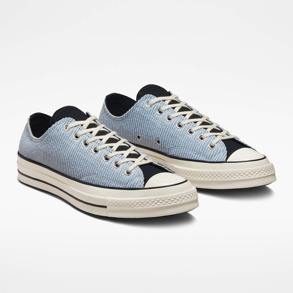 【CONVERSE品牌旗艦店】CHUCK 70 1970 低筒 休閒鞋 男鞋 女鞋 果凍底 白藍色(171305C) 歷史價格詳細信息