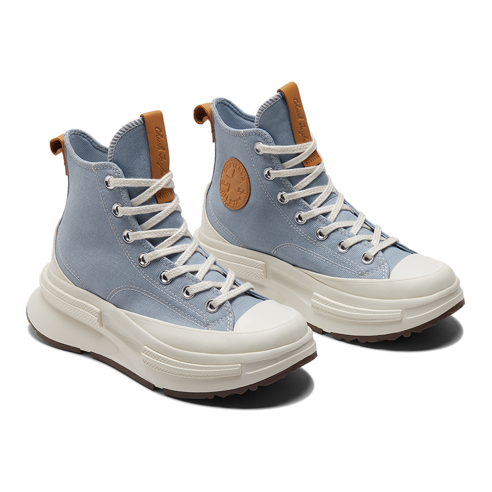 【CONVERSE品牌旗艦店】RUN STAR HIKE HI 高筒 休閒鞋 厚底鞋 男鞋 女鞋 莫迪藍(A03702C) 歷史價格詳細信息