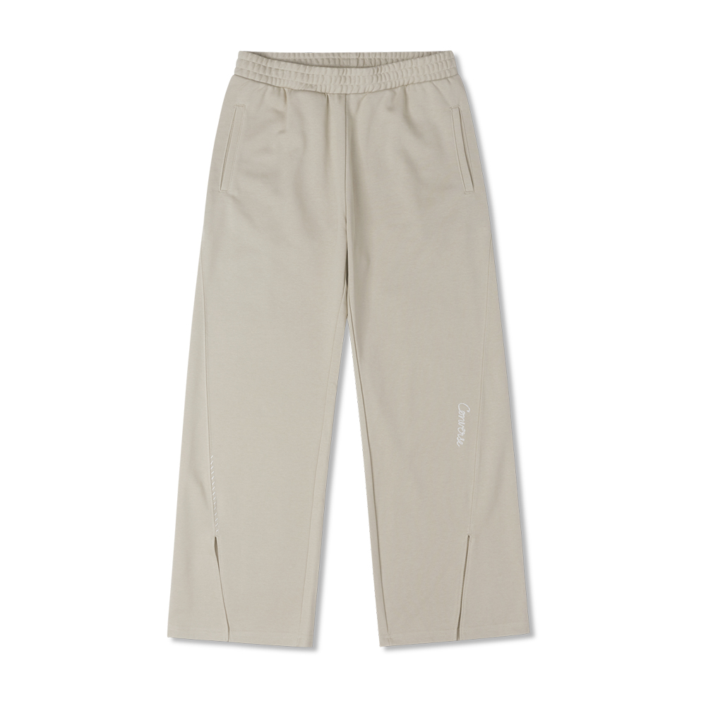 CONVERSE 長褲 CHAIN STITCH WIDE LEG PANTS 女 10025517-A03 灰色 歷史價格詳細信息