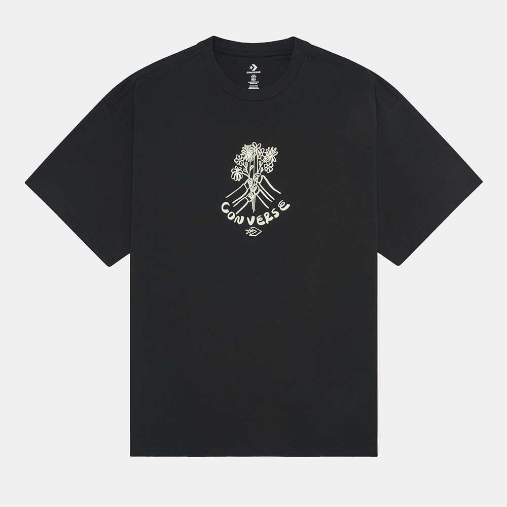 CONVERSE FLOWER FRIENDS TEE 短袖上衣 男款 花卉系列 藍色_10024757-A03 歷史價格詳細信息