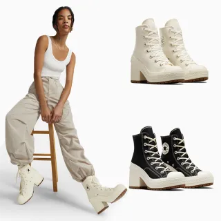 【CONVERSE】CHUCK 70 DE LUXE HEEL MULE SLIP 女鞋 高跟鞋 黑色-A12567C 歷史價格詳細信息