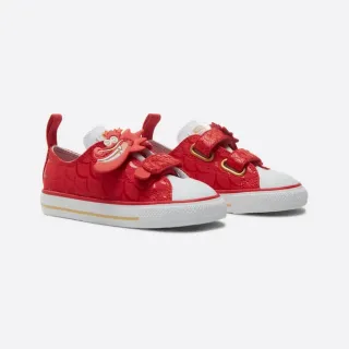 【CONVERSE】CTAS 2V OX 低筒 休閒鞋 童鞋 小童 嬰幼 魔鬼氈 閃電 黑色-A08376C 歷史價格詳細信息