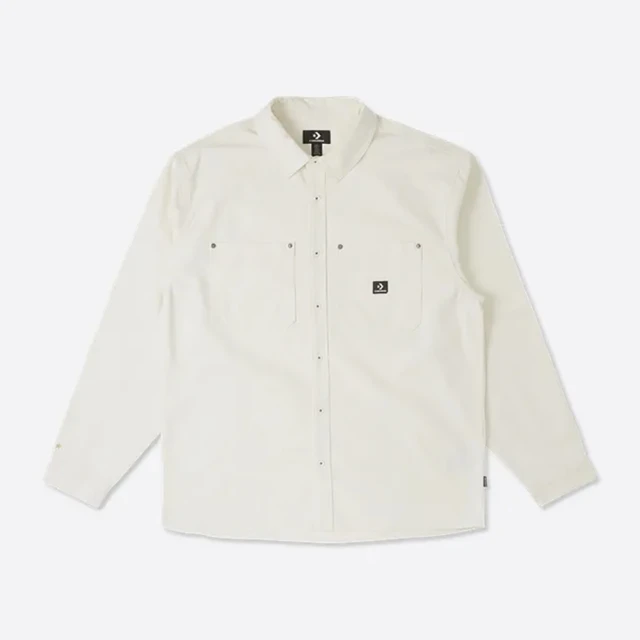 CONVERSE 襯衫 WOVEN LONG SLEEVE BUTTON DOWN 2 男 10023803-A01 黑 歷史價格詳細信息