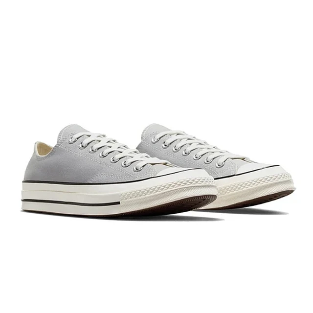 【CONVERSE】Chuck 70 OX 男鞋 女鞋 灰色 帆布鞋 1970 奶油底 中性 低筒 休閒鞋 A09145C 歷史價格詳細信息