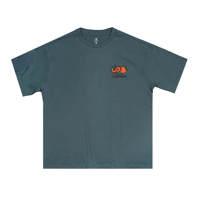 【CONVERSE】LOOSE SNEAKER PATCH TEE 短袖上衣 男女 綠色_10025397-A11 歷史價格詳細信息