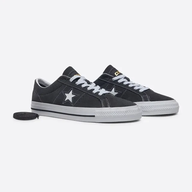 CONVERSE ONE STAR PRO OX 低筒 休閒鞋 男鞋 女鞋 黑色-171327C 歷史價格詳細信息