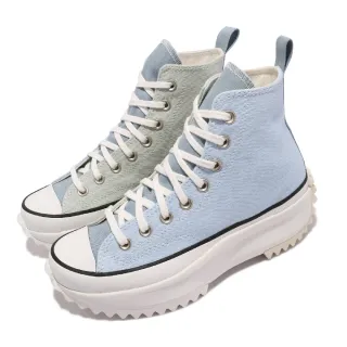 Converse Run Star Hike “拼接淡藍帆白” 松糕鋸齒底 帆布 滑板鞋 171894C 女鞋 歷史價格詳細信息