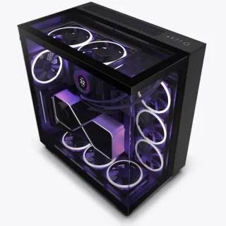 NZXT H9 ELITE 電腦機殼 黑/白+NZXT Kraken Elite 360 RGB 液晶水冷 黑 歷史價格詳細信息