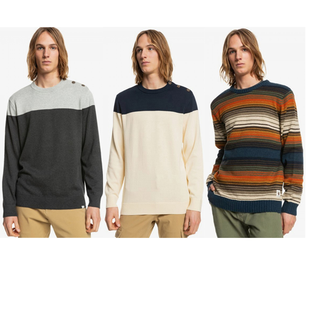 【Quiksilver】男款 男裝 針織衫 LIFES QUIK SWEATER(黑色) 歷史價格詳細信息