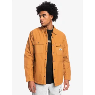 QUIKSILVER - DOWNRAIL 短絨襯衫外套 咖啡色 男裝 歷史價格詳細信息