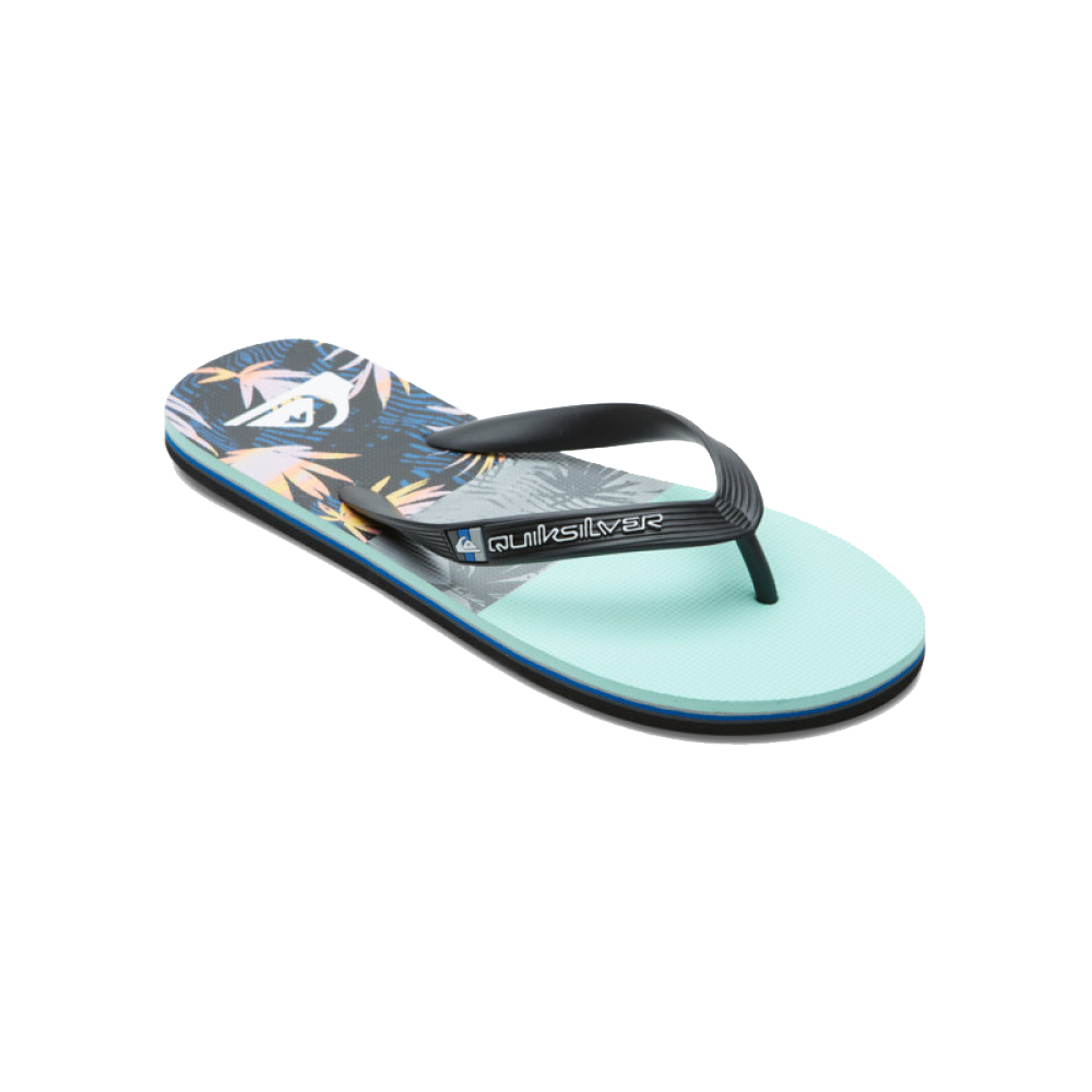 【Quiksilver】男款 男鞋 夾腳拖鞋 MOLOKAI AIR FLOW(黑色) 歷史價格詳細信息