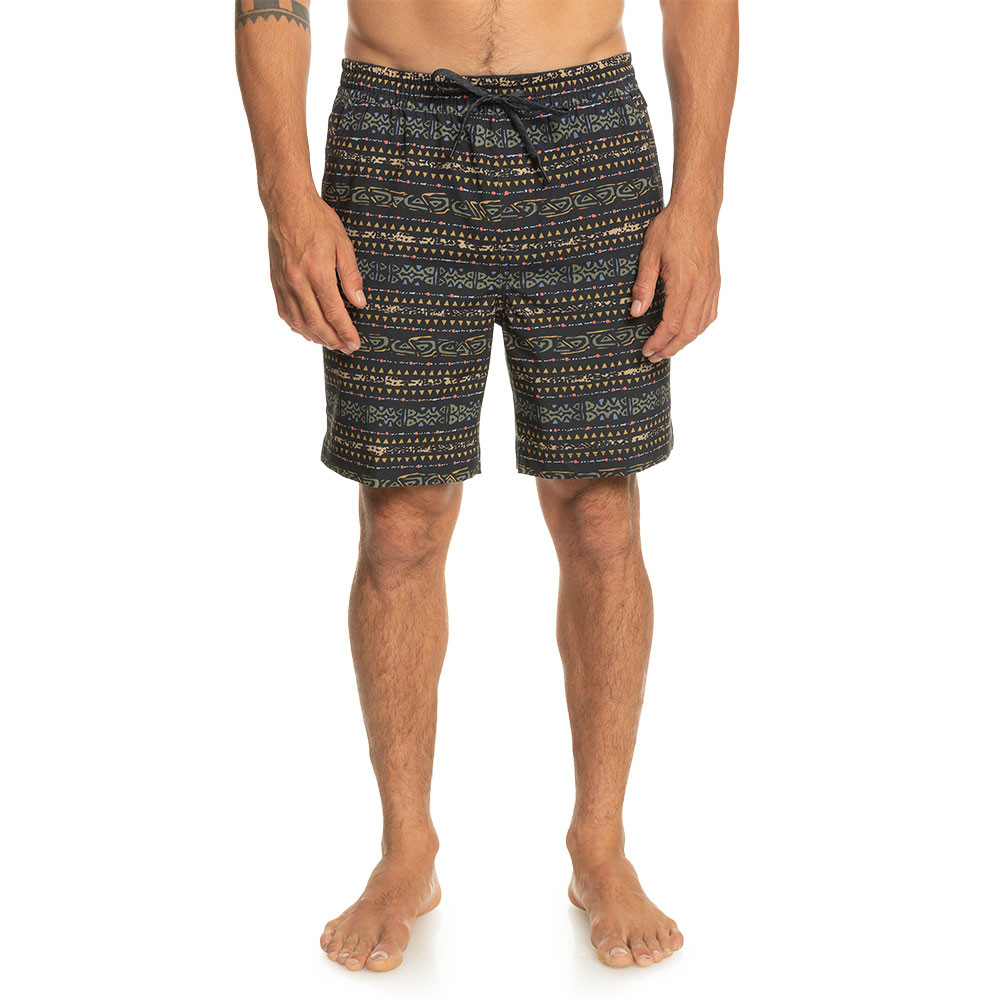 【QUIKSILVER】TAXER PRINT AMPHIBIAN 18 水陸浪遊褲 黑灰 歷史價格詳細信息