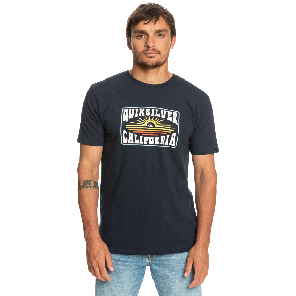 【Quiksilver】男款 男裝 短袖T恤 ORBIT SS(藍色) 歷史價格詳細信息
