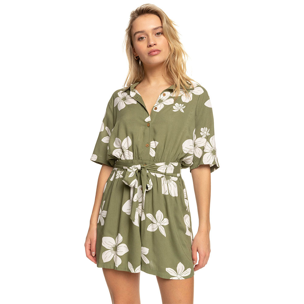 【ROXY】女款 女裝 連身褲 BACK TO GOODBYE(黑色) 歷史價格詳細信息