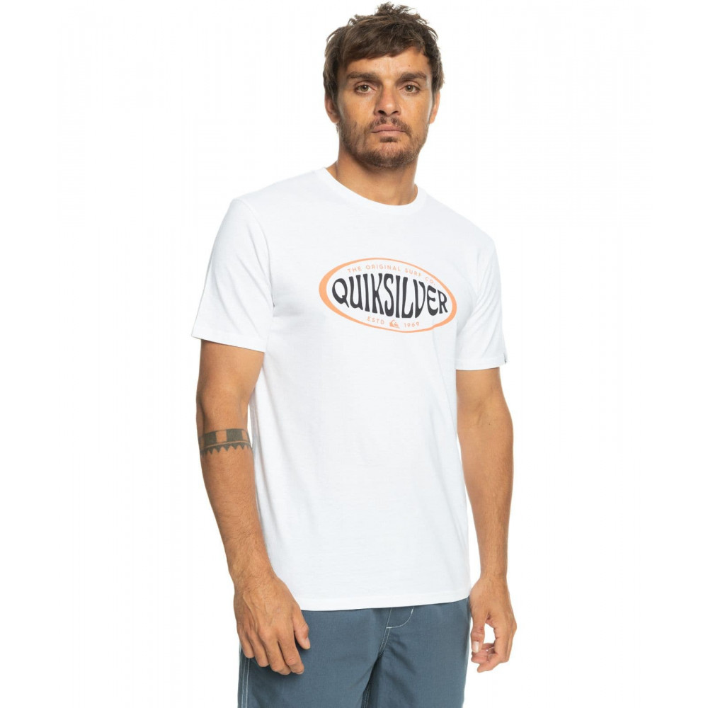 【Quiksilver】男款 男裝 短袖T恤 OMNI LOGO SS(白色) 歷史價格詳細信息