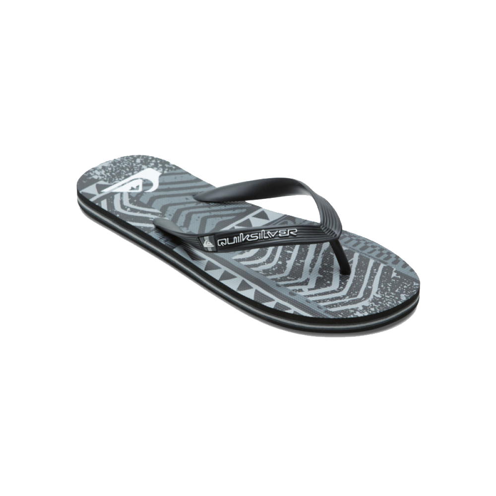 【Quiksilver】男款 男鞋 夾腳拖鞋 MOLOKAI AIR FLOW(黑色) 歷史價格詳細信息