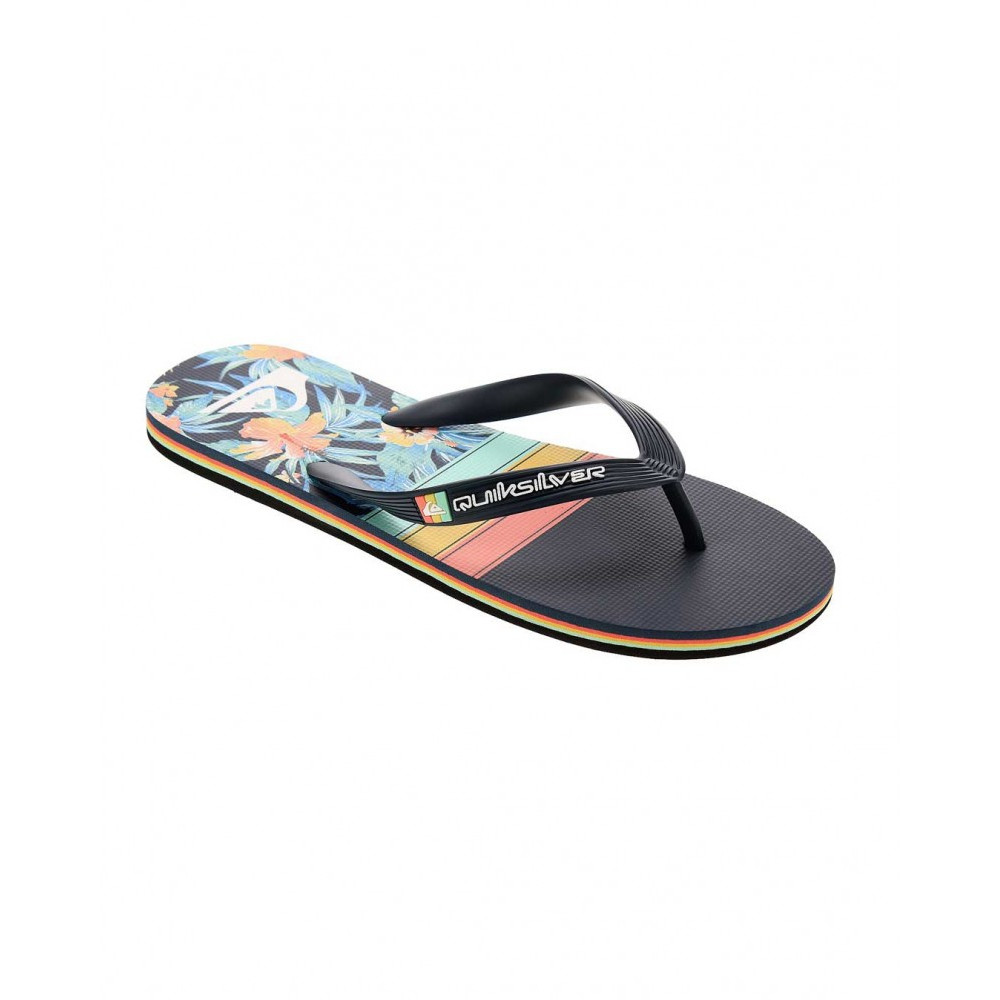 【Quiksilver】男款 男鞋 夾腳拖鞋 MOLOKAI AIR FLOW(黑色) 歷史價格詳細信息