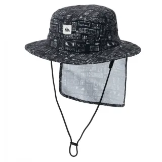 【Quiksilver】男款 配件 戶外防潑水運動帽 衝浪帽 UV FISHING HAT(黑色) 歷史價格詳細信息