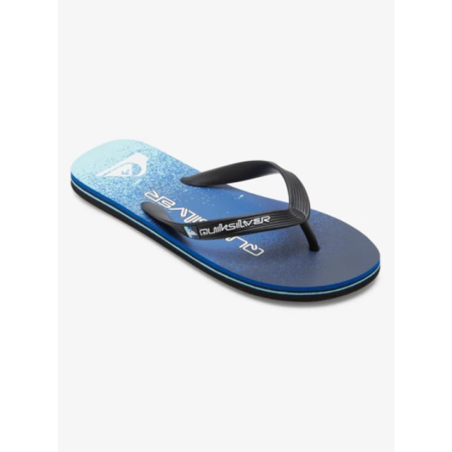 QUIKSILVER - MOLOKAI ECLIPSED DELUXE 男款 夾腳拖 黑灰 歷史價格詳細信息